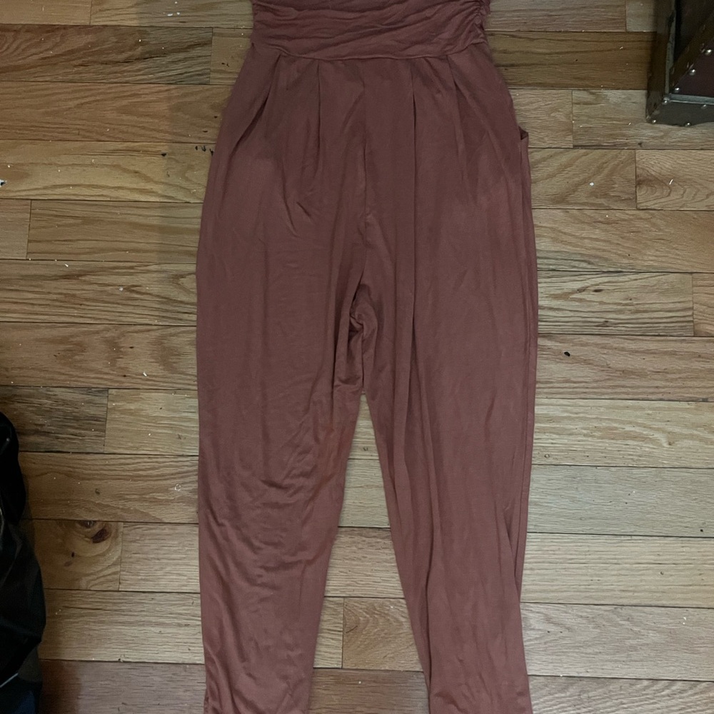 Heart Hips Rust Jumpsuit - Picture 5 of 7